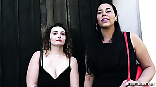 Nawel & Camille Use Dude as Hardcore Fuck Toy!