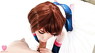 Uraraka Cosplay Slut Drilled & Filled With Creampie!