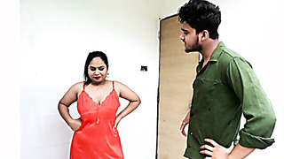 Plumber Destroys Horny Indian Wife's Pussy Watching Porn!