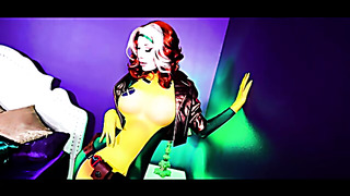 MILF Vampira Squirt Explosif Gros Seins !
