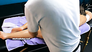Cheating MILF Big Ass Destroyed in Brutal Massage Anal!