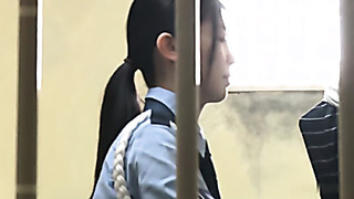 Japanese Uniform Slut Brutal Anal Orgy Squirt Explosion!
