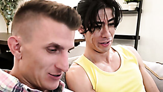 TATTOOED SLUTS DESTROYED BY 2 COCKS IN WILD HOTEL ORGY