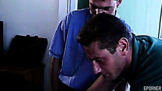 Brunette Slut Wrecked By Brutal Double Penetration!